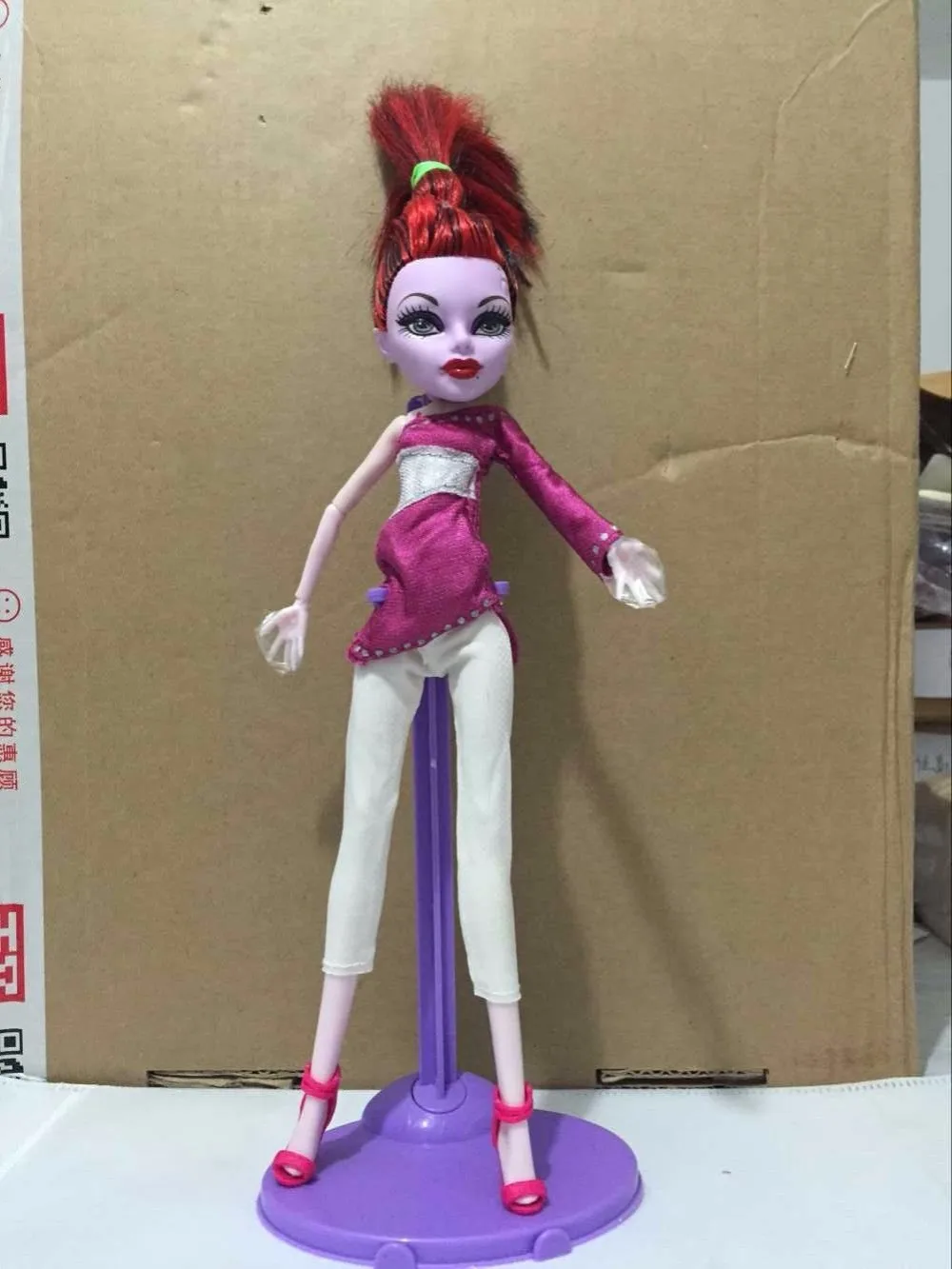 10 шт./лот, в упаковке, для продажи, Оригинальная одежда monster high, Кукольное платье, аксессуары для одежды, игрушка для девочек, подарок