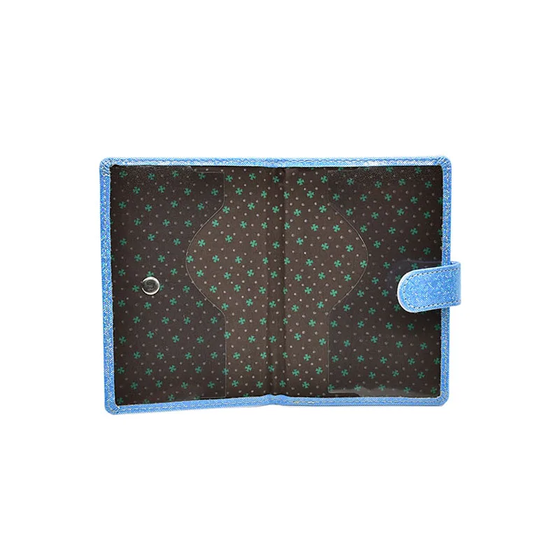 Роскошная блестящая женская Обложка для паспорта модная однотонная на застежке