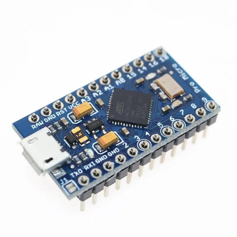5 шт. новый Pro Micro для arduino ATmega32U4 В/16 МГц модуль с 2 рядным штыревым разъемом Leonardo в