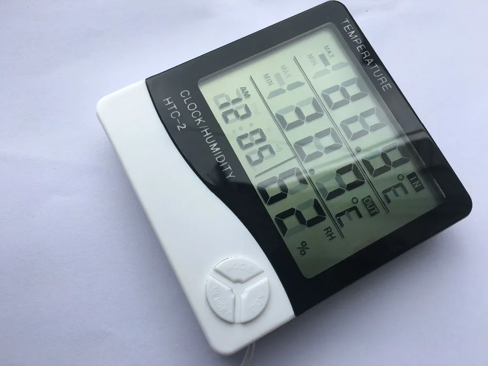 Крытый Цифровой термометр гигрометр открытый электронный ЖК-дисплей измеритель