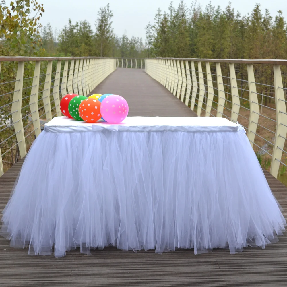 Детская Юбка для дня рождения пачка с жемчужинами и цветами свадебного торжества