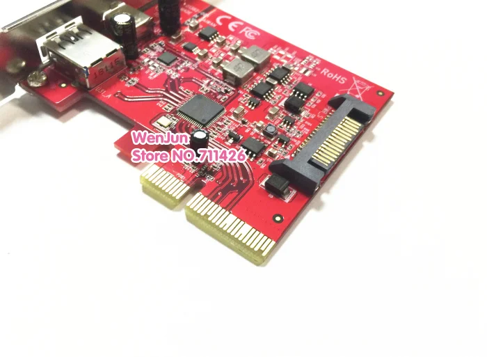 10 Гбит/с USB 3 1 Gen 2 Type-A + PCI express Card PCI-E 2x к usb3.1 Type A C адаптер для MAC PRO OSX 9-10 14 | Компьютеры