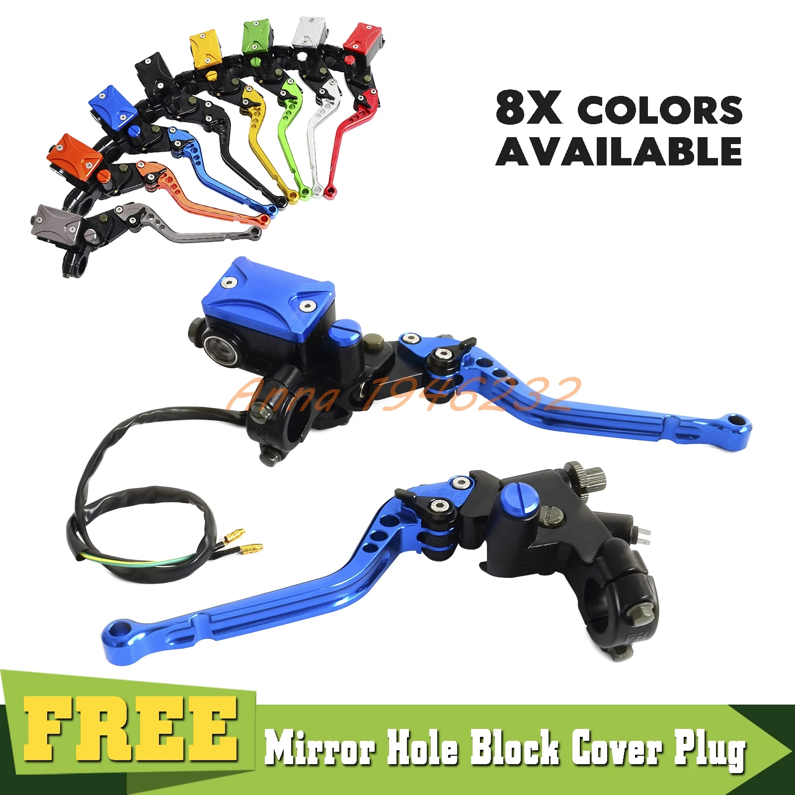 Универсальный тормозной цилиндр 7/8 &quotдля Yamaha YZ 80/85 125 250 250F 426F 450F YZF125 TTR WR XT 250|master