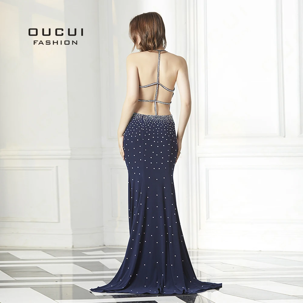 Трикотажная ткань 100% ручная работа vestidos longos длинное сексуальное вечернее платье