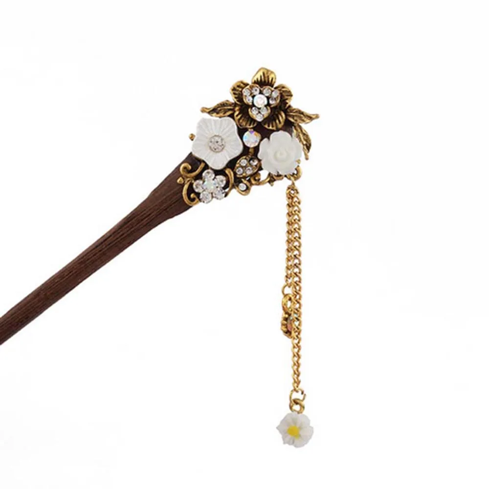 1 шт. винтажная деревянная заколка для волос модная высокое качество ручная