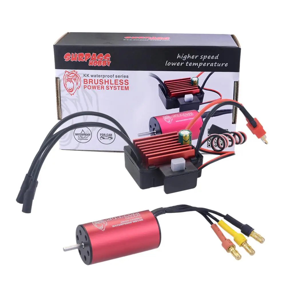 Surpass Hobby 2040 3200kv бесщеточный мотор + скоростной контроллер 35A ESC водонепроницаемый