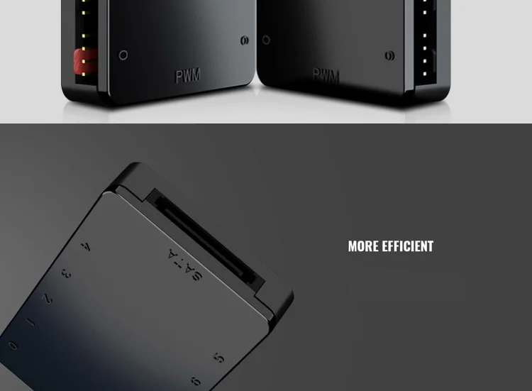 Cooler Master 1 до 10 4PIN SATA PWM чехол для кулера процессора вентилятор охлаждения кабель концентратор сплиттер адаптер Магнит адсорбции