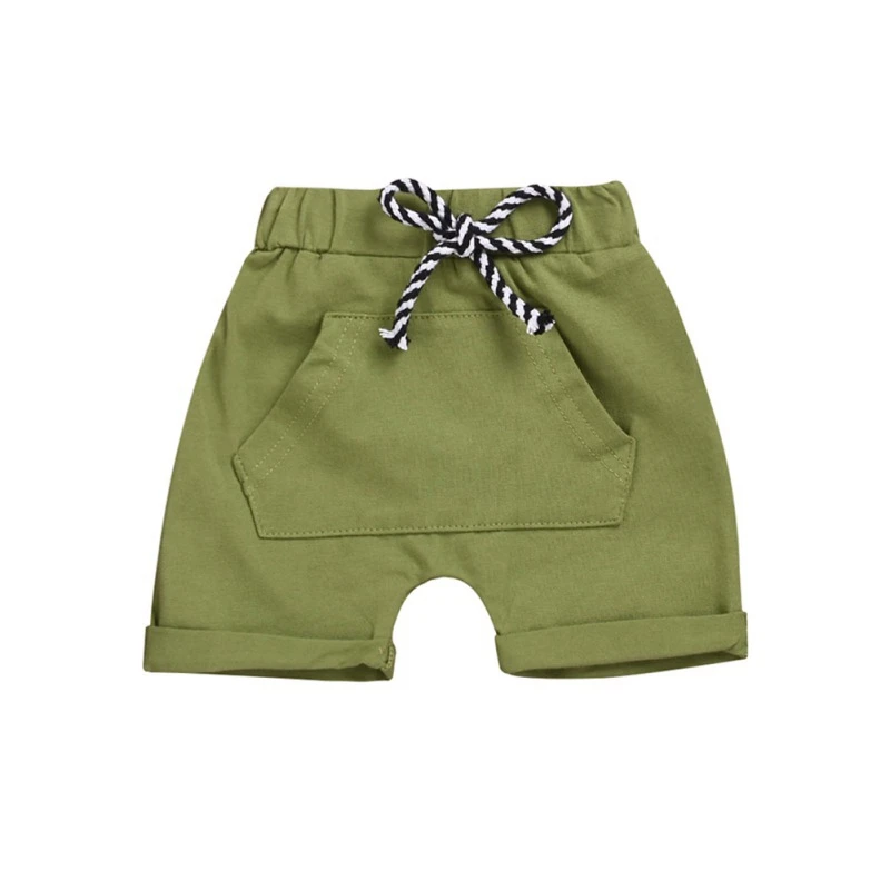 Летние детские модные короткие штаны для мальчиков брюки повседневные Детские