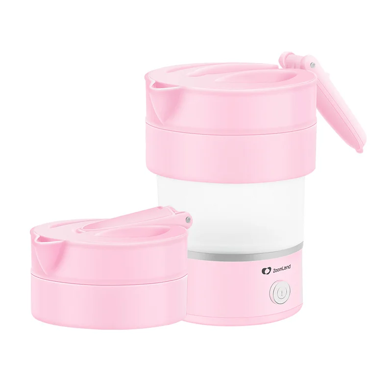 Складной дорожный мини чайник маленький портативный Электрический