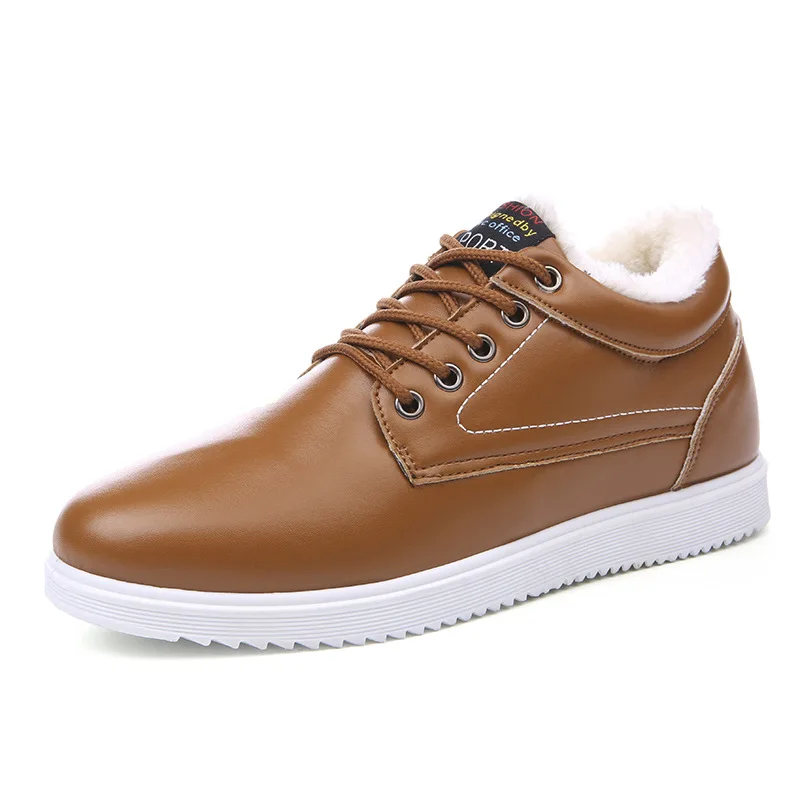r Men's Shoes and Flannel Sports Leisure New Winter Board Students'Warm Thicker Cotton | Обувь