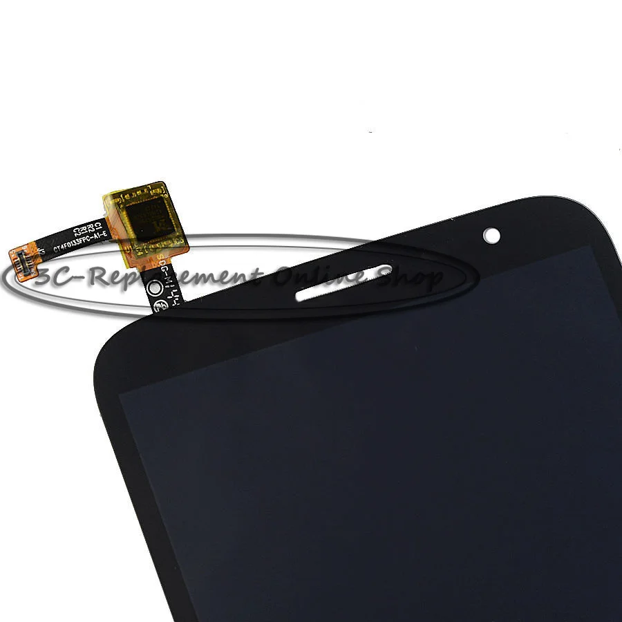 Черный достижения полного заряда для Alcatel One Touch Hero 2C OT 7055 7055A OT-7055 OT7055 ЖК-дисплей