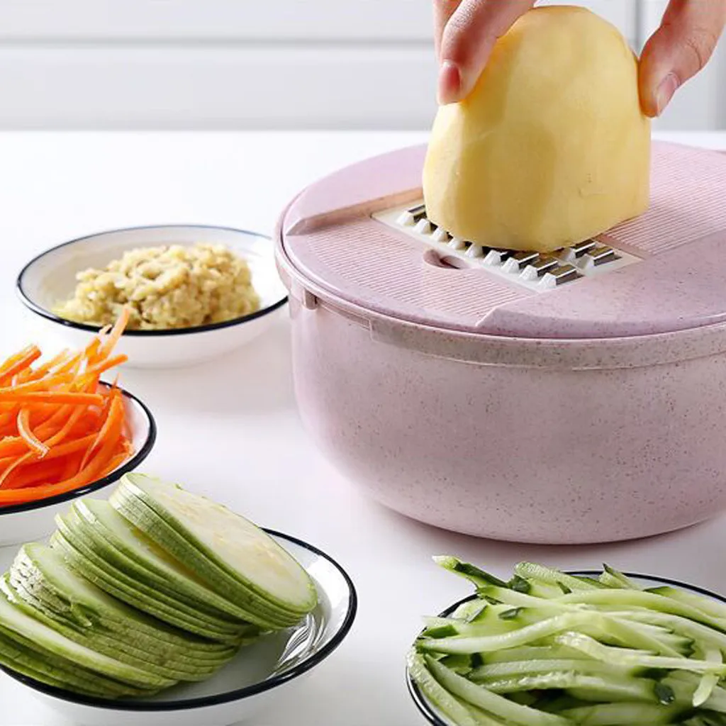 Машина для резки пшеничной соломы, измельчитель для картофеля, овощерезка, измельчитель для фруктов, 8 шт., многофункциональное устройство для резки и измельчения