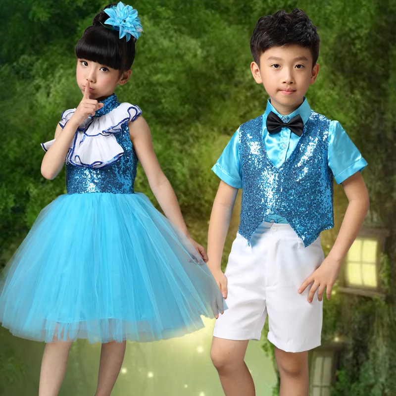 Новые детские костюмы для латинских танцев одежда мальчиков и девочек