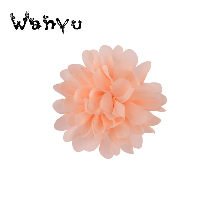 10cm Chiffon Fabric Flowers for Wedding Decoration DIY Wreath Crafts Fake Gift Box Shoe Clothing | Дом и сад