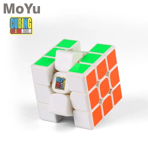white Новейший Moyu MF3RS3 3x3x3 V3 волшебный куб-головоломка Профессиональный Mofangjiaoshi 3x3 скоростной куб классная твист развивающая игрушка - Цвет: white