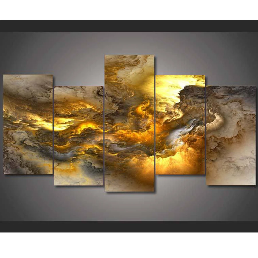 

Wholesale 5pcs Diy Diamond Painting Home Decoration Rhinestone Wall Stickers Abstract Fantasy Embroidery Needlework BK-4627