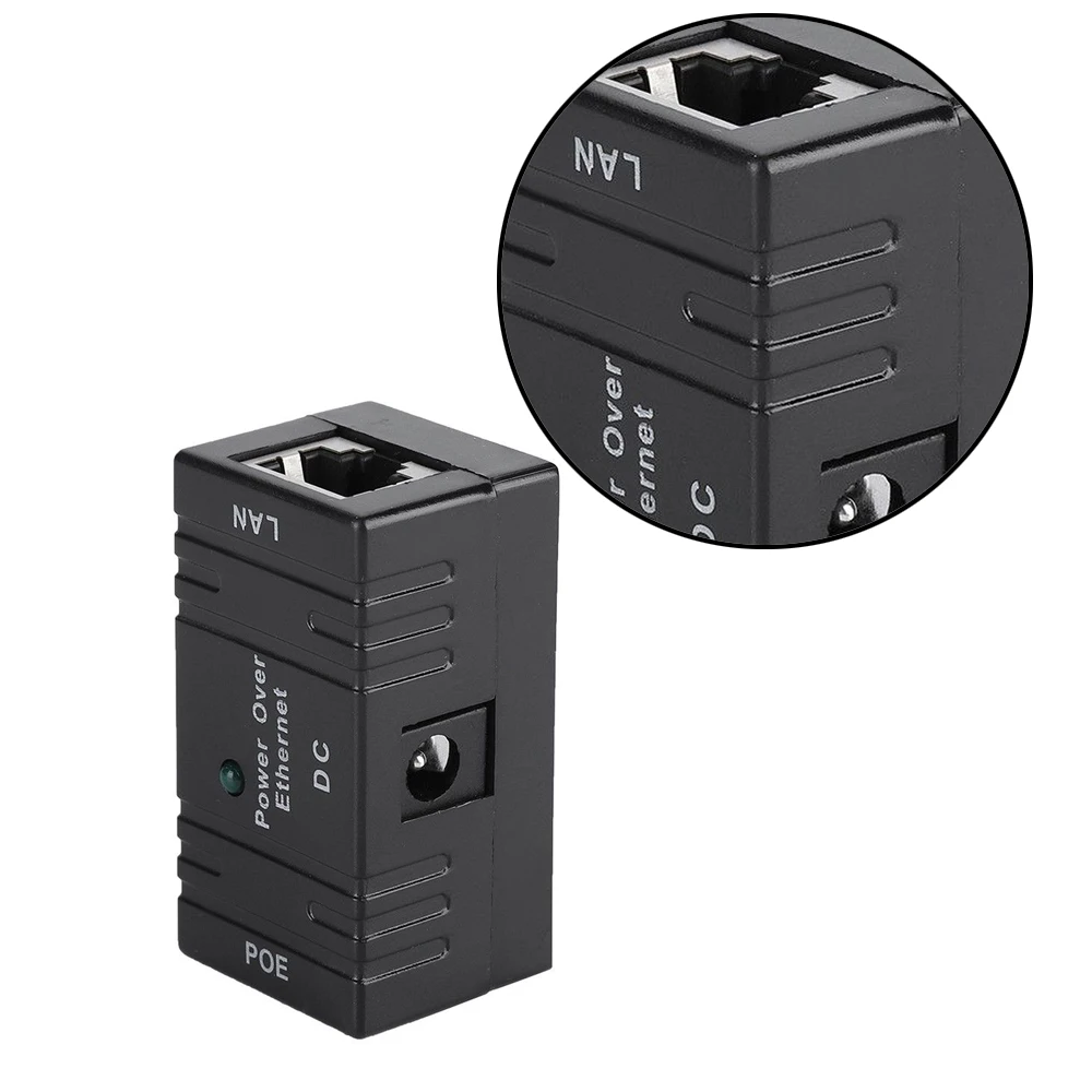 1 шт. черный адаптер питания RJ45 для IP-камеры HIKVISION Dahua | Электроника