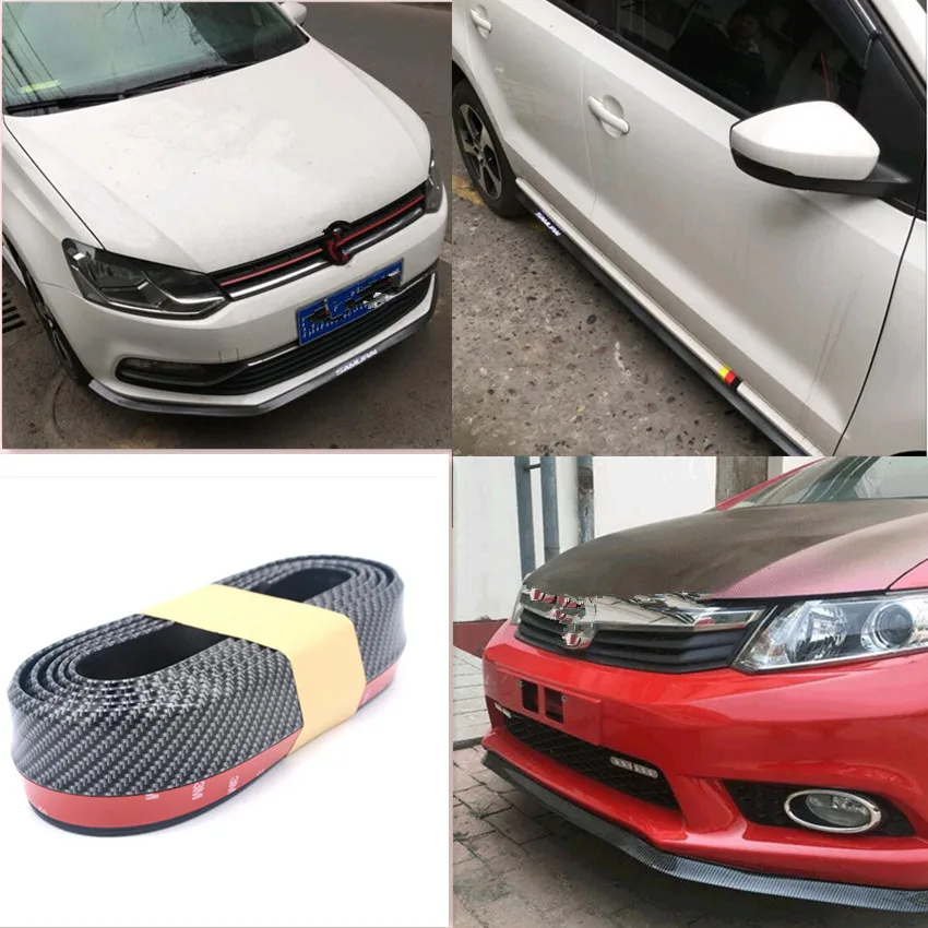 

2017 new style Car bumper Sticker skirt Accessories for touran audi a5 audi q5 subaru xv volvo s80 audi a6 c6 audi a4 b7