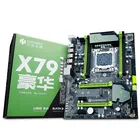 X79 материнская плата LGA2011 ATX USB3.0 SATA3 PCI-E NVME M.2 SSD поддержка памяти REG ECC и процессор Xeon E5 X79 USB3.0 X79