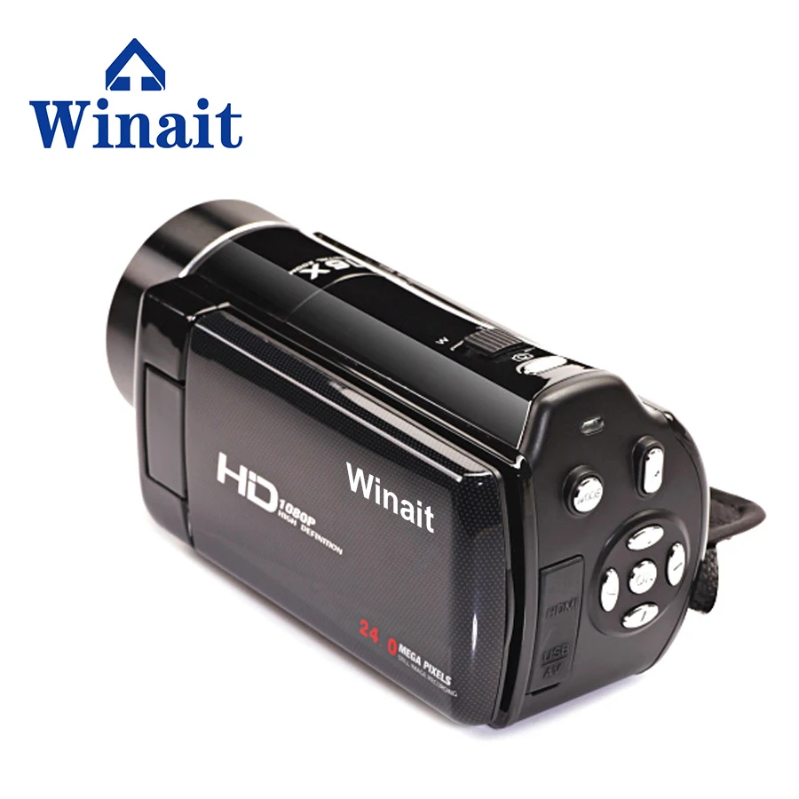 

Free Shipping HD1080P 24MP Portable Camcorder HDV-V7 with 3.0" Rotatable LCD Screen