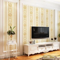 non woven wallpaper 3d bedroom living room sofa tv background wall ssimple modern vertical stripes wall paper roll