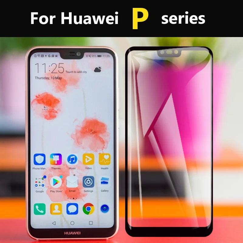 Защитное стекло для Huawei P10 Lite Pro защита экрана Huavei P20 закаленное Huewei P 10 20 Verre Huawuy