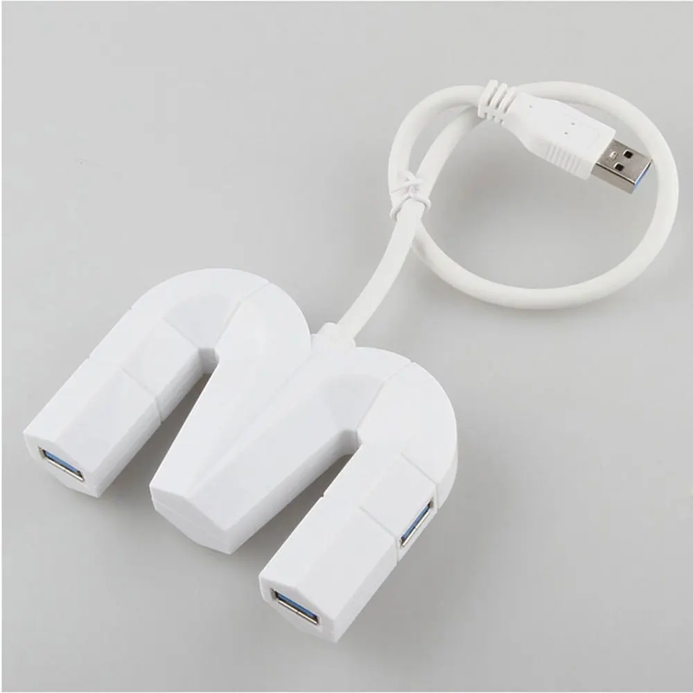 Leadzoe 4 портовый USB 3 0 концентратор данных для Macbook Mac Pro/mini iMac Surface Pro XPS ноутбук флеш