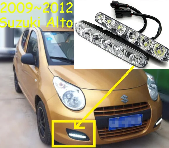 2009 ~ 2012 SUZUK Alto Дневной светильник светодиодный Бесплатная доставка! 2 шт./компл. +