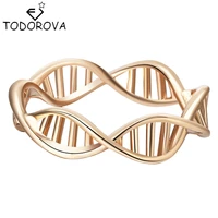 todorova infinity dna chemistry ring brand jewelry encircle ring for women men wedding band statement rings bijoux