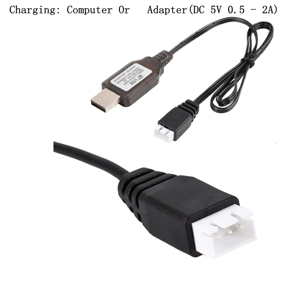 Зарядное устройство для аккумулятора 7.4V Lipo для квадрокоптеров Syma X8SW X8SC X8PRO X8C X8W, Hubsan H501S H501C H501 H502S H502E, MJX B3 и Busg 3.