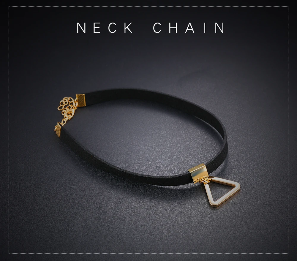 MS ключицы ожерелье Джокер шеи цепь с воротником треугольник краткое описание