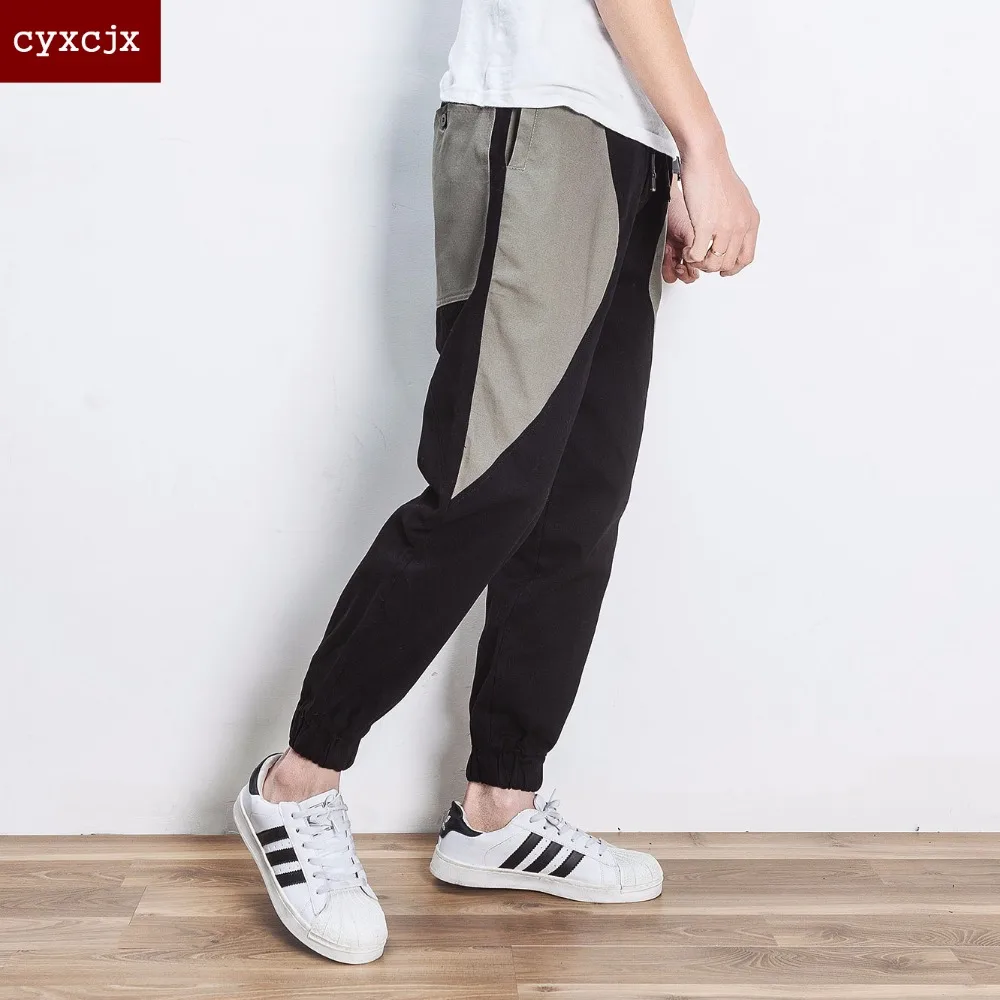 Брендовые повседневные штаны-шаровары Для мужчин Jogger Брюки для девочек Фитнес