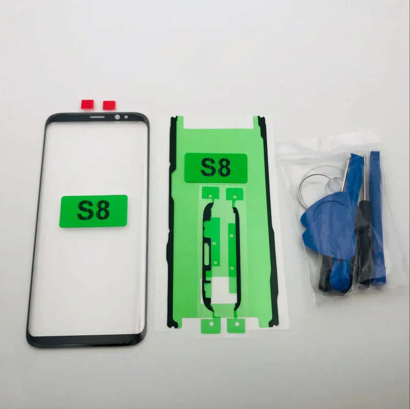 Original S8 Замена внешнего стекла для samsung Galaxy S8 G950 G950F SM-G950F ЖК-дисплей сенсорный экран Переднее стекло Внешний объектив S8 - Цвет: Original S8