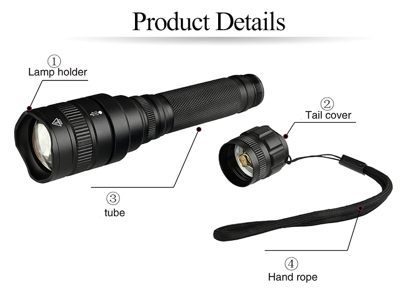 Litwod Z25 1515 самый мощный светодиодный фонарик xhp70.2 30 Вт 18650 3200lm фонарь с регулируемым светом факел с xhp50