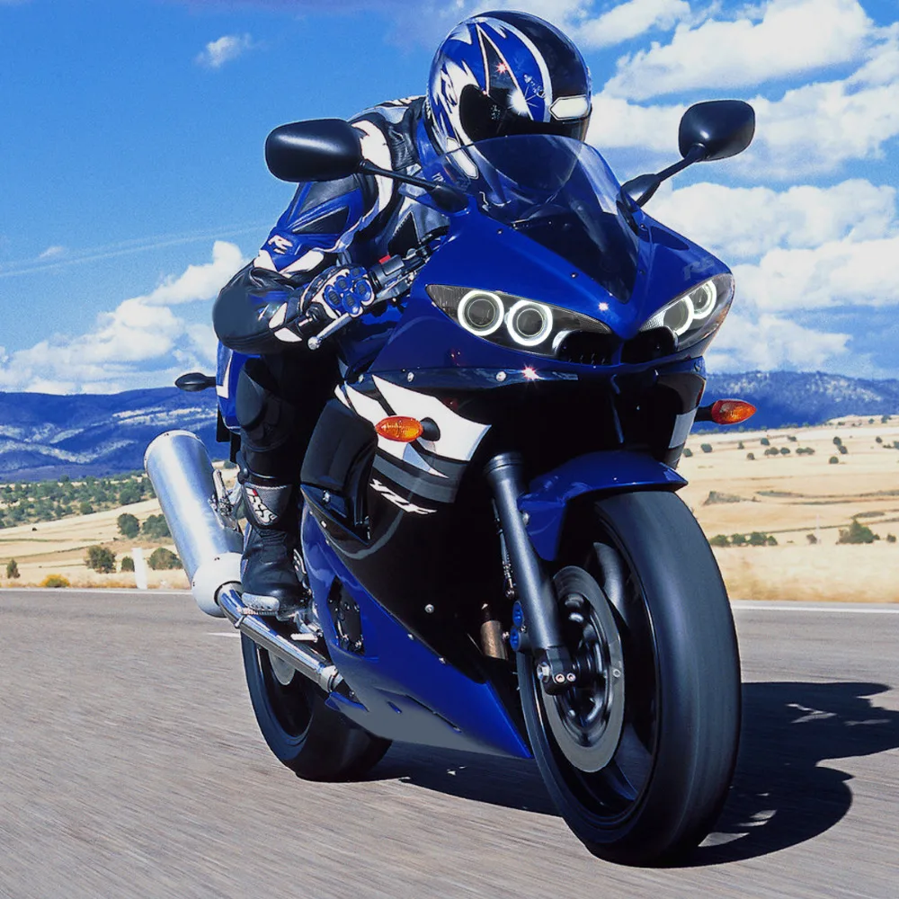 КТ светодиодная фара для Yamaha R6 2003 2005| |