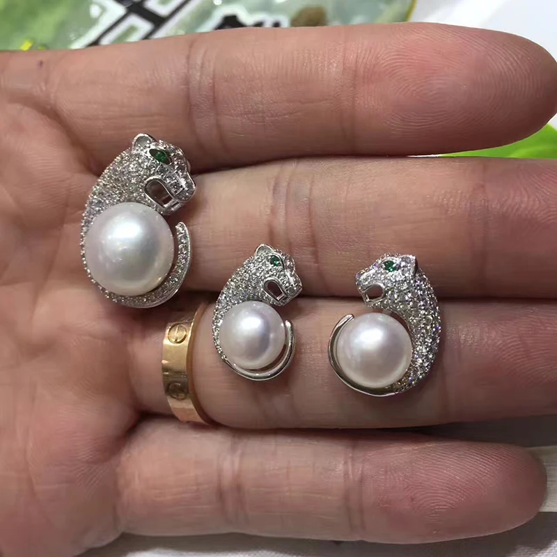 Женский комплект из натурального жемчуга серебро 925 пробы|jewelry sets|fine pearl jewelrypearl
