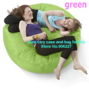 Круглая сумка для обивки фасоли островная Подушка Кресло мешок расслабляющие