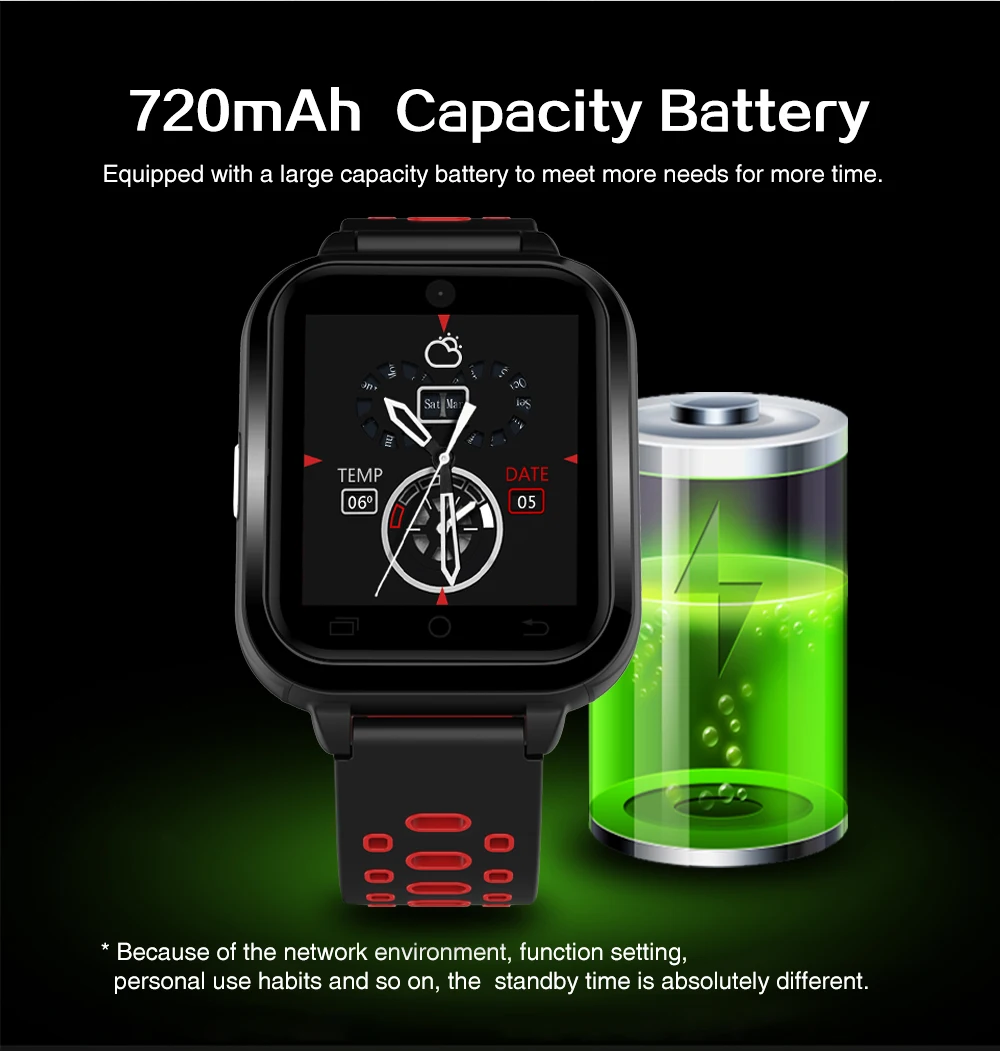 Новое поступление Android Smart premium watch phone поддержка 3g 4G sim-карты gps загрузка приложений с 1G ram 8G rom