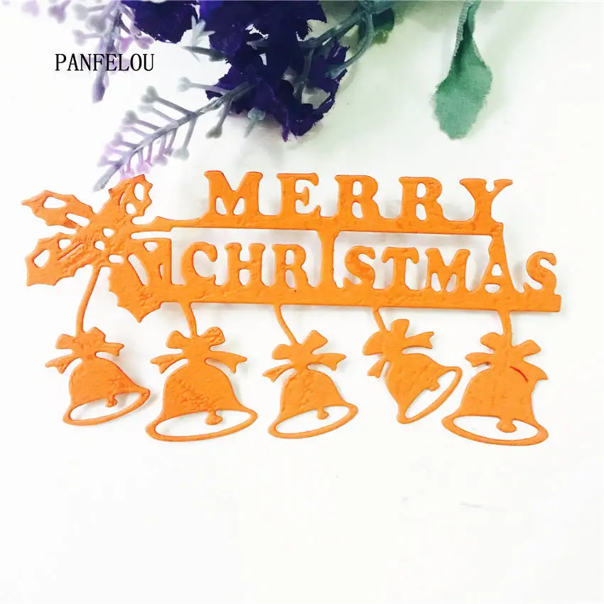 PANFELOU globe Christmas bell metal craft paper die cutting dies Scrapbooking/DIY Valentine's Day Embossing mould Easter | Дом и сад