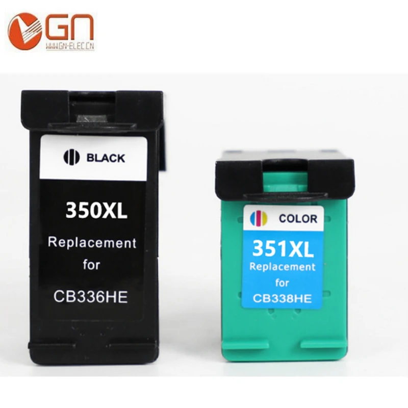 Сменный чернильный картридж GN 2PK 350XL 351XL для HP 350 351 используется D4200 D4260 D4263 D4360 J5730 5780