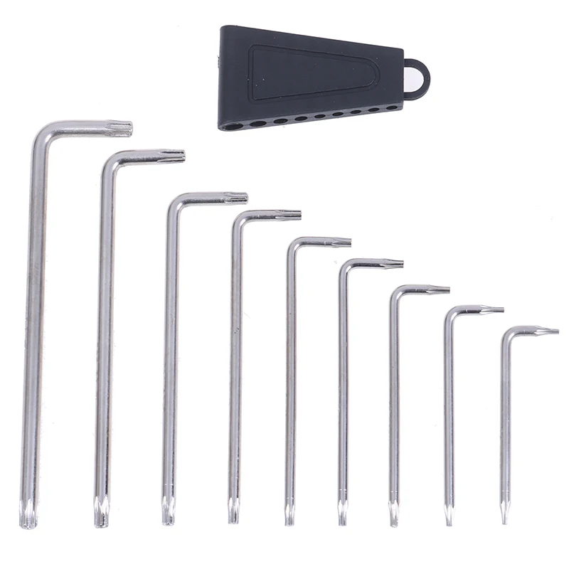 Набор гаечных ключей 9 шт./компл. звездообразный ключ L-образной формы инструмент