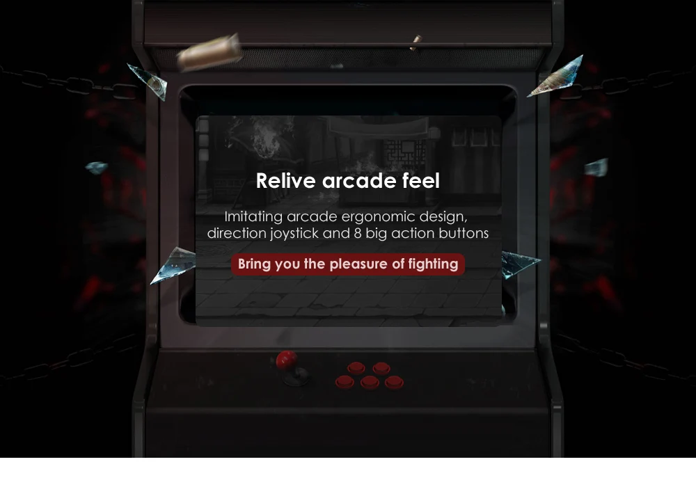 PXN 0082 Аркады Джойстик игровой контроллер геймпад для PC/PS3/PS4/Xbox one Поддержка