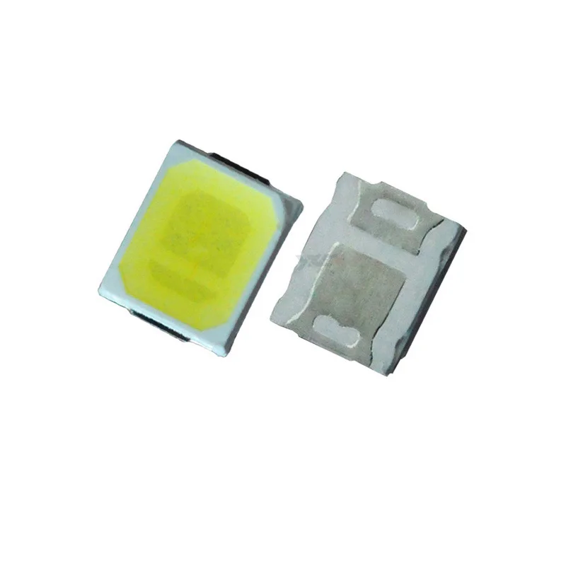 100 шт. 9 В 2835 SMD LED 2 светодиодных чипов внутри 6000 К 100ma 110lm/W ДОСТАВКА через regisitered air mail