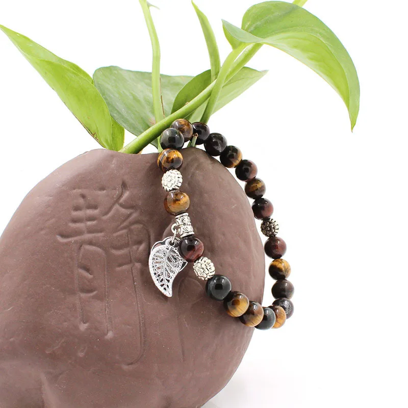 [Jimore] Шарм Сердце лист кулон браслет для Для мужчин наручные ювелирные изделия