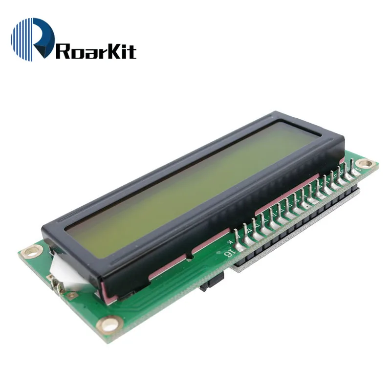 1 шт. модуль ЖКД синий экран PCF8574 IIC/iec 1602 жёлто-зеленый ЖК-экран для Arduino UNO r3 mega2560 DIY KIT