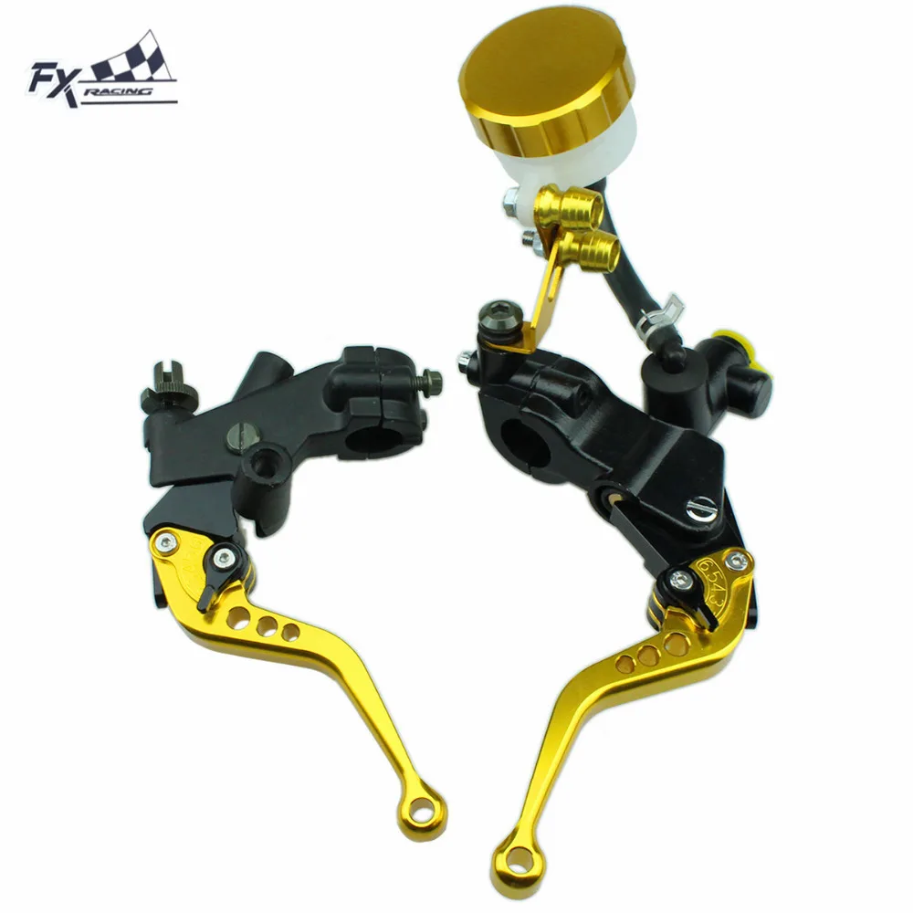 

7/8 "для Suzuki GSR600 GSR 600 2006 - 2011 CNC мотоцикл главный цилиндр резервуар тормоз рычаг сцепления Гидравлический тормозной рычаг