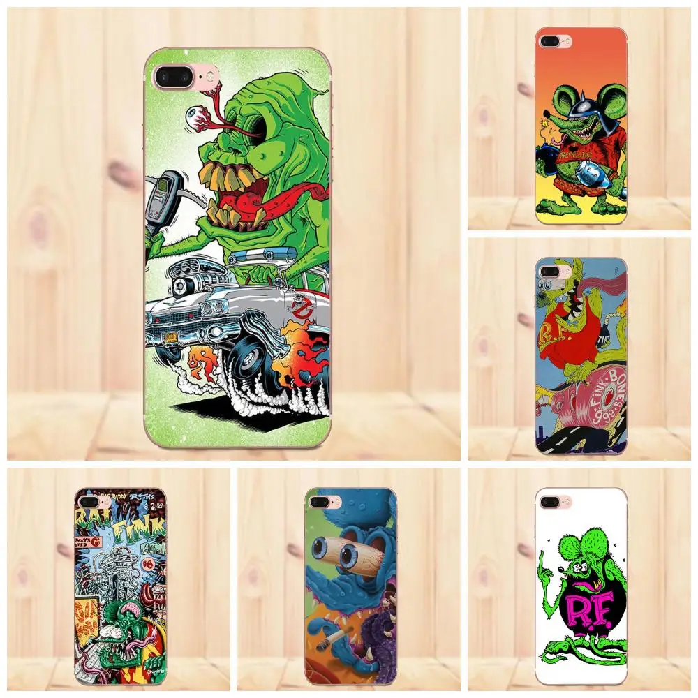 Мягкий чехол из ТПУ Maerknon для Galaxy Alpha Core Prime Note 4 5 8 S3 S4 S5 S6 S7 S8 S9 mini edge Plus Tales of the Rat