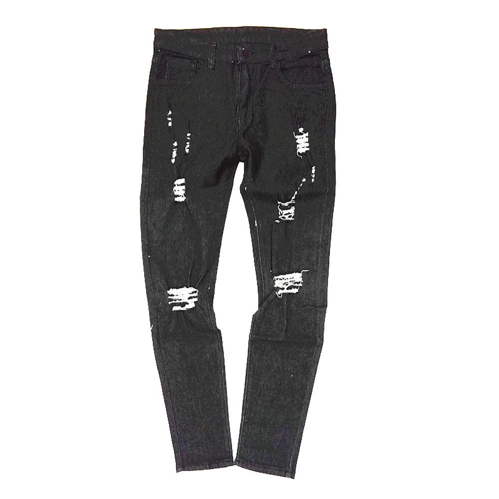 Мужские Стрейчевые облегающие джинсы 3 22 новинка 2019 | Мужская одежда