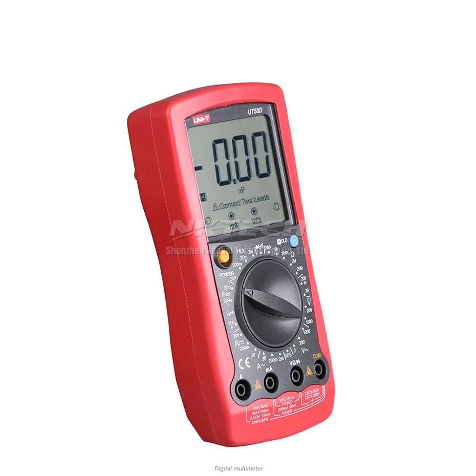 UNI T цифровой мультиметр Амперметр UT58A UT58B UT58C UT58E UT58D индуктивность Омметр AC DC V Ток