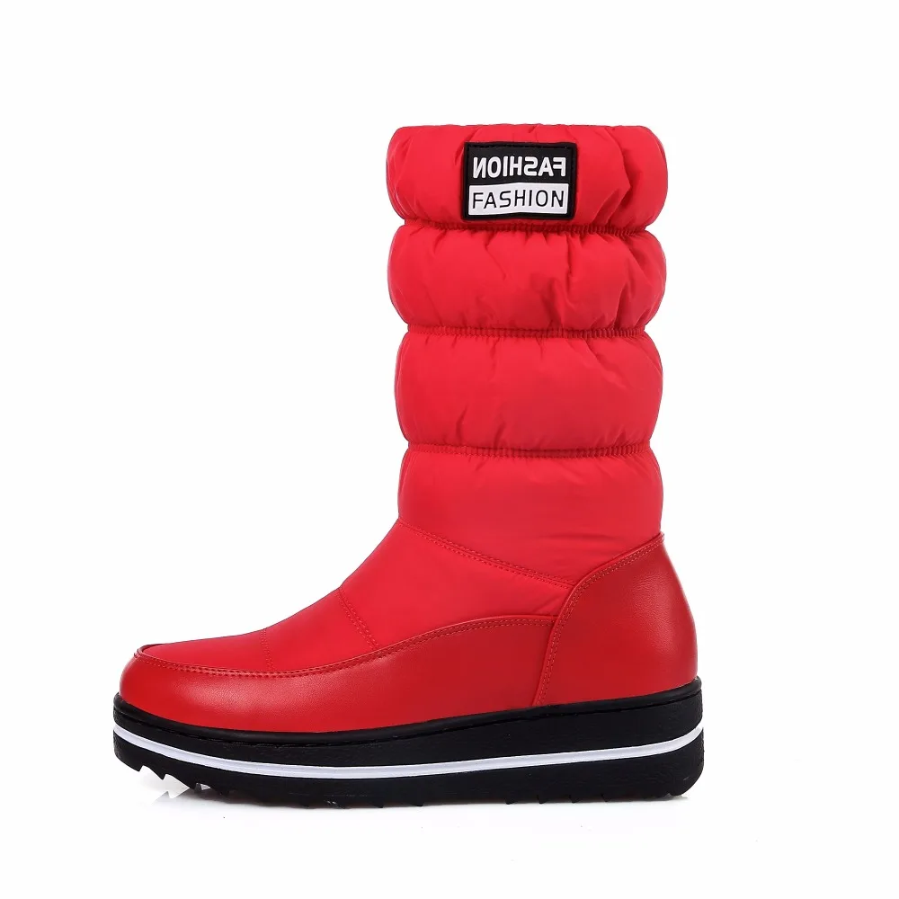 Женские ботинки до середины икры на платформе Горячая распродажа! sapatos femininos